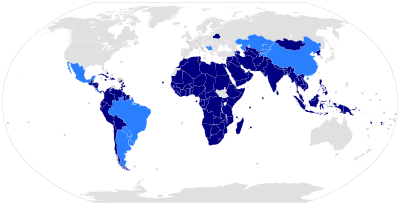 Carte de l'organisation