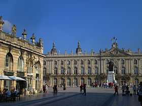 Vue de la place Stanislas.