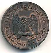 NAPOLEON III, Médaille satirique, revers.jpg