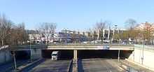 Tunnel du parc des Princes.