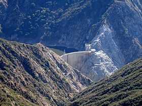 Barrage de Pacoima, à Sylmar