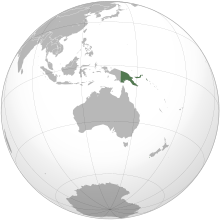 Description de l'image Papua New Guinea (orthographic projection).svg.