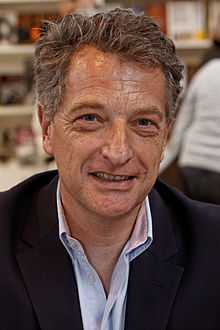 Hervé Gaymard, homme politique savoyard, au salon du livre à Paris en 2012