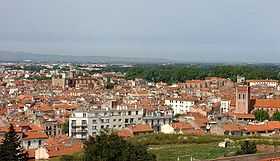 Vue générale de Perpignan