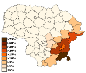 Carte où apparaissent en rouge-orangé de nombreuses zones de l'est du pays.