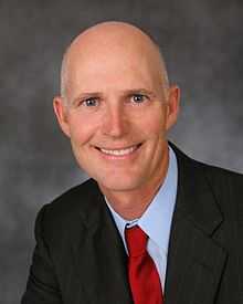  Portrait de Rick Scott, gouverneur de la Floride.