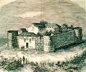 Le fort portugais de Ouidah en 1886