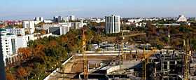 Vue du centre-ville de Tachkent