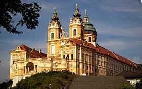 Photo de l'abbaye de Melk.