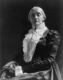 Description de l'image Susan B. Anthony by Frances Benjamin Johnston.jpg.