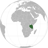 Description de l'image Tanzania (orthographic projection).svg.