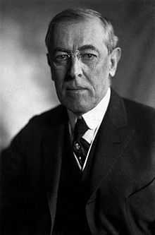 Woodrow Wilson en 1919.