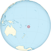 Description de l'image Tonga on the globe (Polynesia centered).svg.