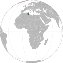 Description de l'image Tunisia (orthographic projection).svg.