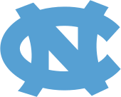 Description de l'image University of North Carolina Tarheels Interlocking NC logo.svg.