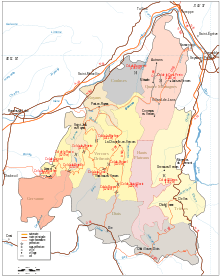 Carte routière du Vercors