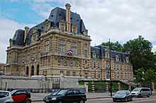 L'hôtel de ville de Versailles.