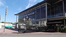 Photographie du marché couvert de Vichy.