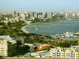 Panorama de Bakou.