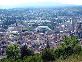 Voiron vue du Bois Joli.