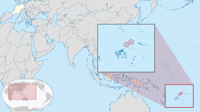 Localisation de Wallis-et-Futuna