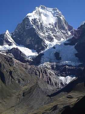 Vue du Yerupajá.